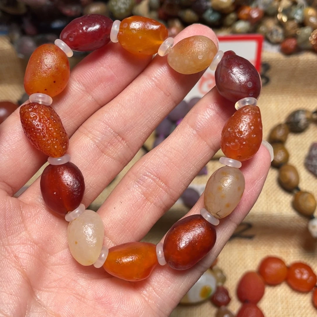 玛瑙/玉髓手链未镶嵌