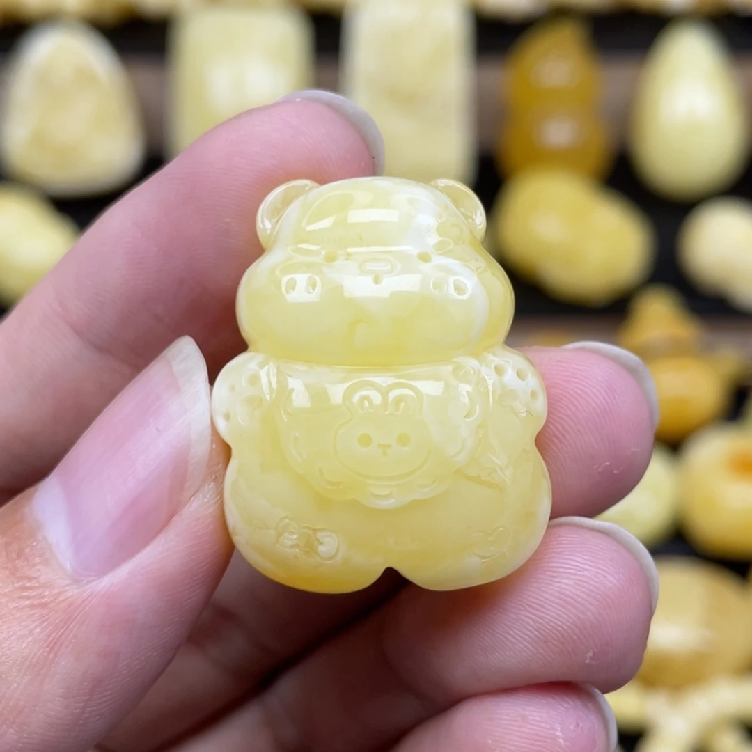 琥珀未镶嵌裸石琥珀蜜蜡