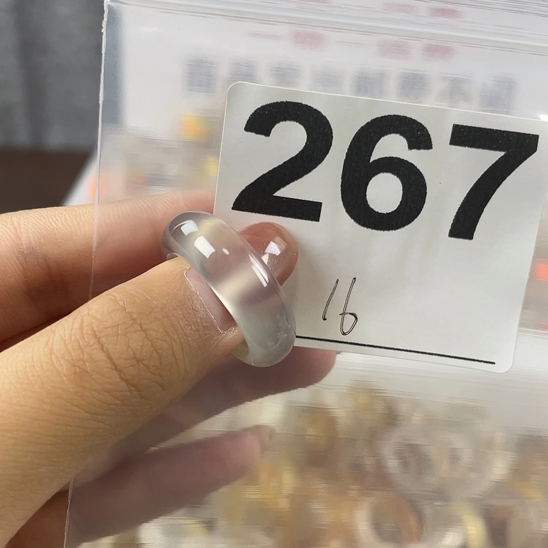 玛瑙/玉髓戒指合金267
