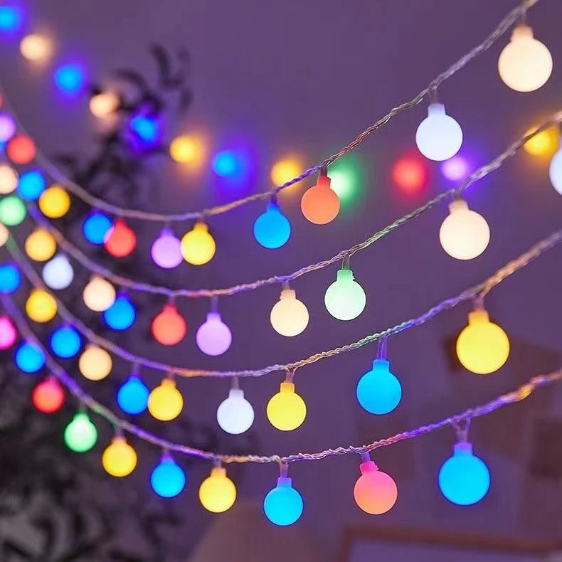 太阳能户外灯庭院家用灯串室外防水露台花园led氛围灯带挂树彩灯