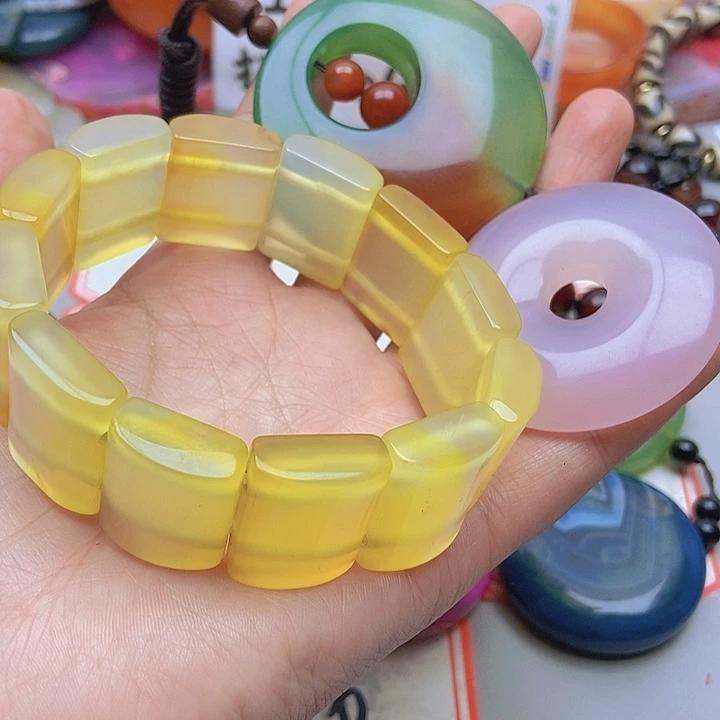 【闪购商品】玛瑙/玉髓珠宝半成品未镶嵌遗**梦