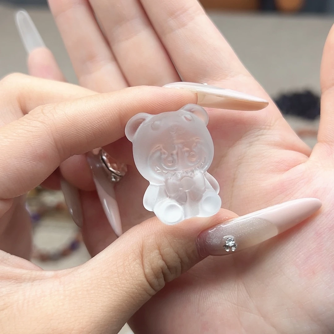 水晶手串未镶嵌白水晶拉布布