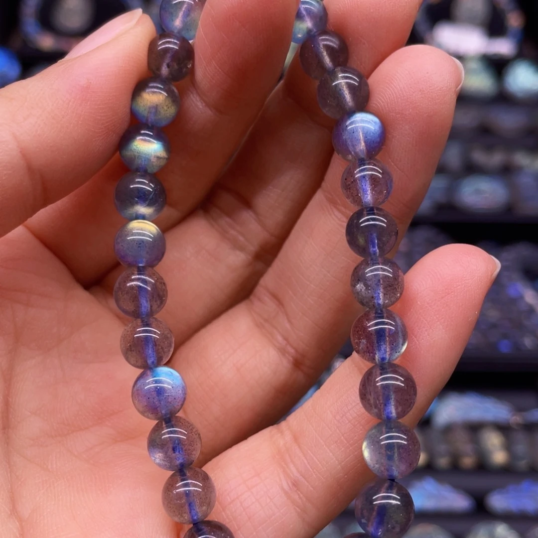 未镶嵌手串长石7左右