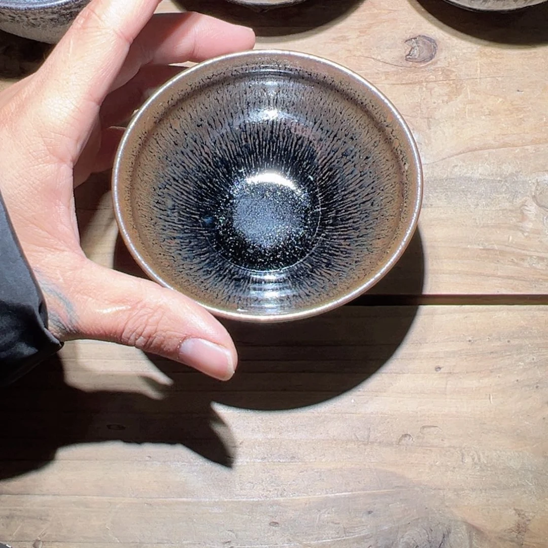 茶盏老木头柴烧建盏精选18