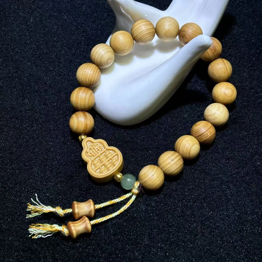 面面来财珠宝S7884-卡10左右-崖柏手串