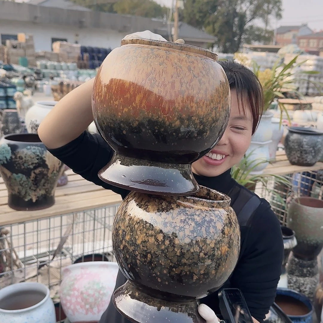 王嫂花盆1211-116高21口16