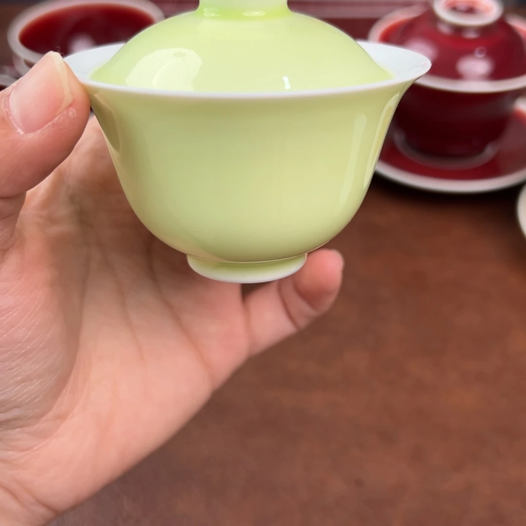 华***苗陶瓷景德镇陶瓷郎红