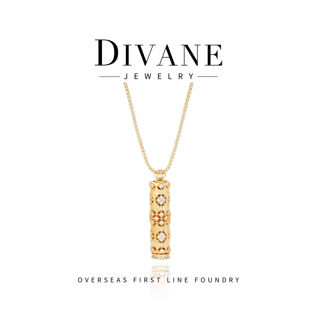 铜合金项链  【鎏金魔法棒】贵气百搭项链 G0104