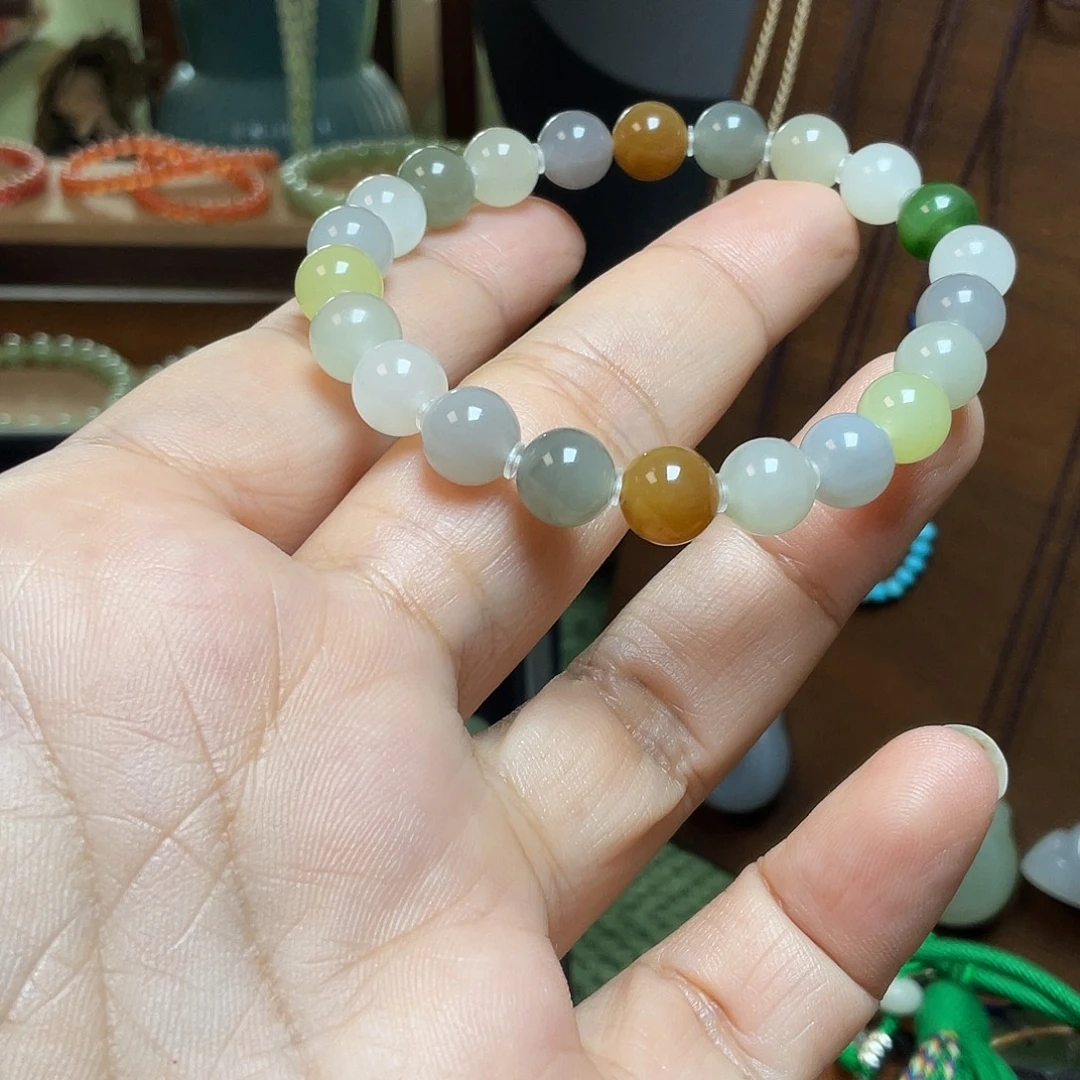 和田玉未镶嵌手串