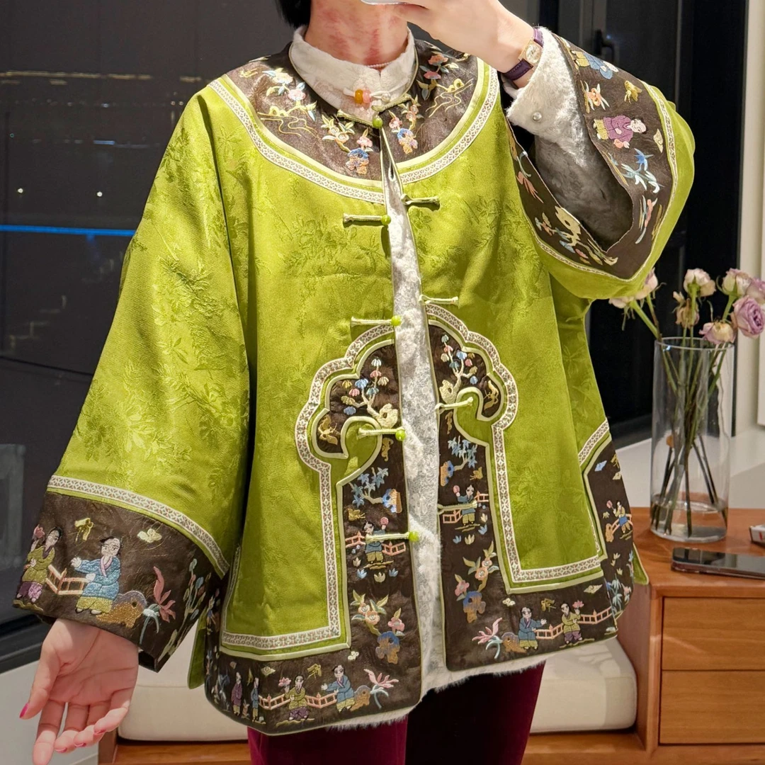 如意重工刺绣外套