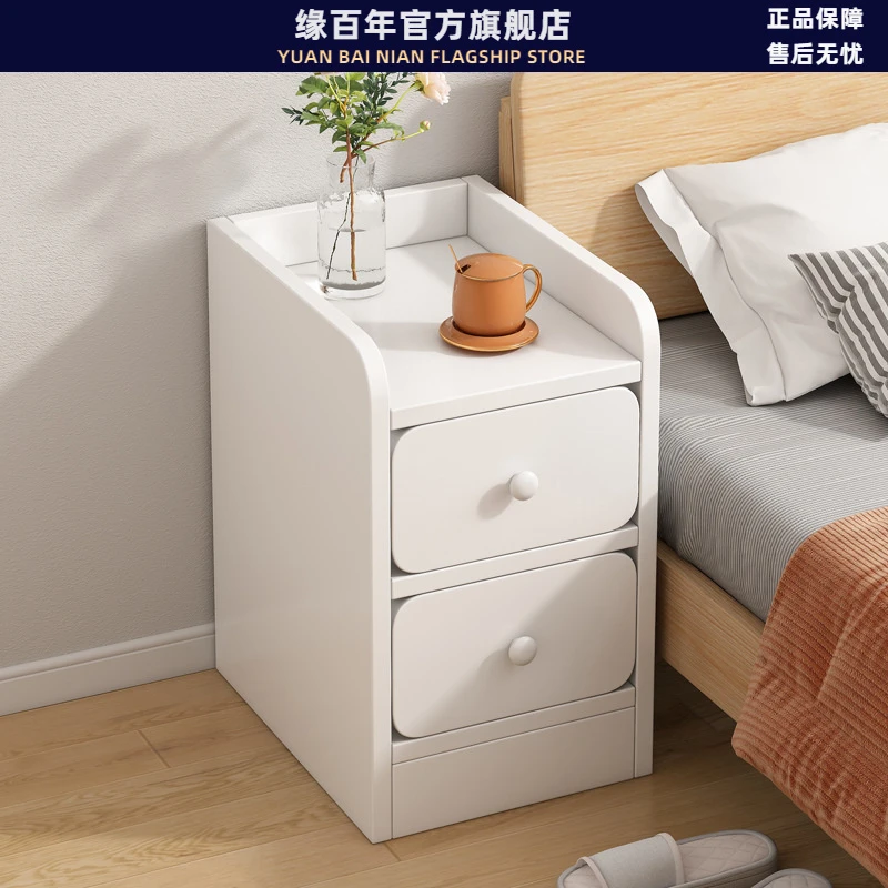小型床头柜简约现代简易置物架边柜出租房用超窄夹缝收纳储物柜子