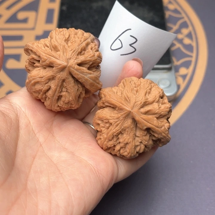 文玩核桃把件46大粗筋