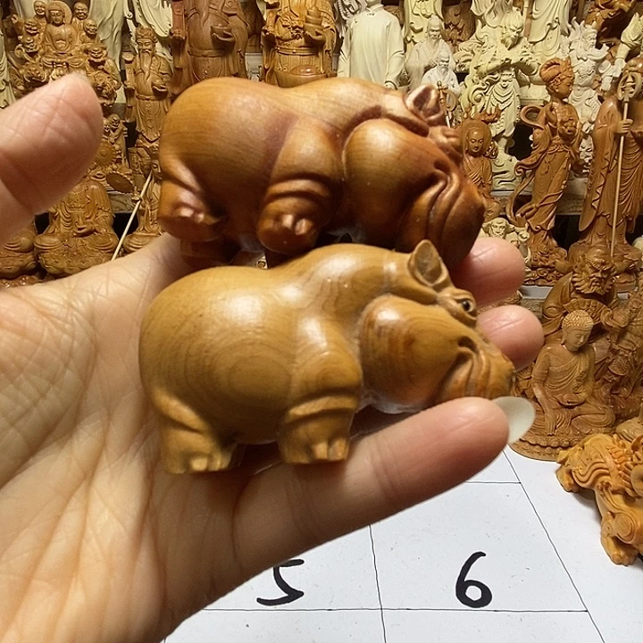 柏木（崖柏）河马 买一送一