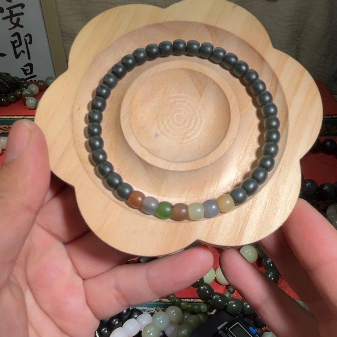 和田玉手链未镶嵌