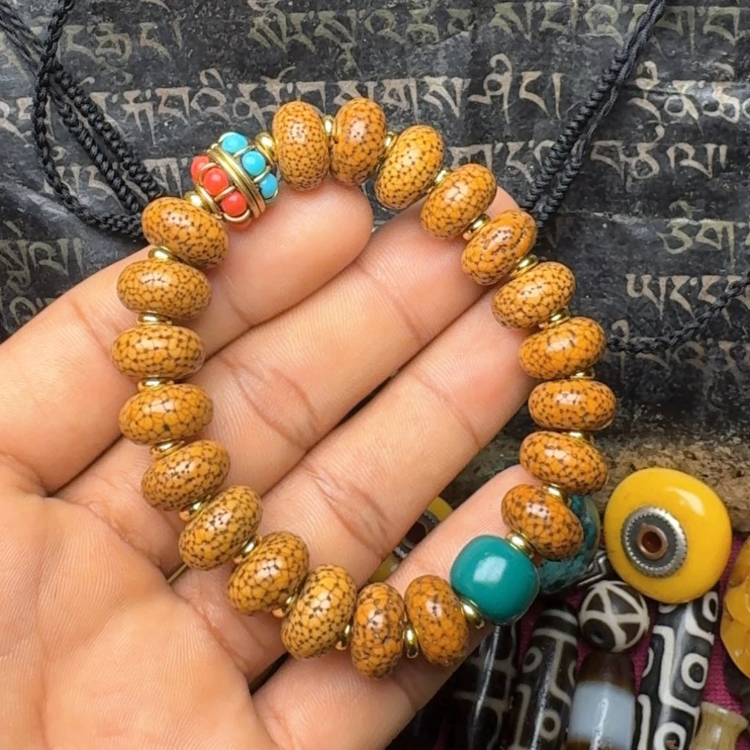 柏香籽/百香籽手串星月