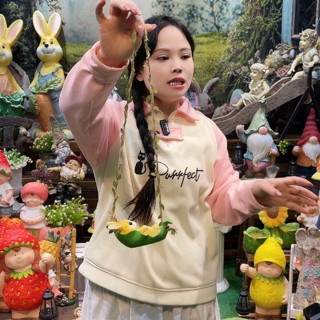 摆件花园摆件红红火火