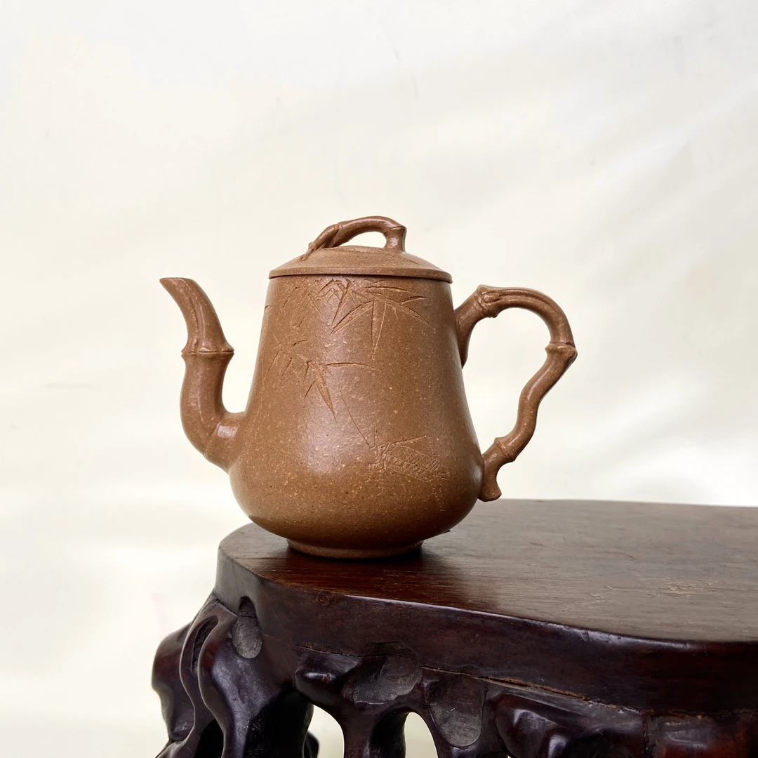 宜兴手工紫砂陶 （陈春芬）茶壶GPQ4334-1