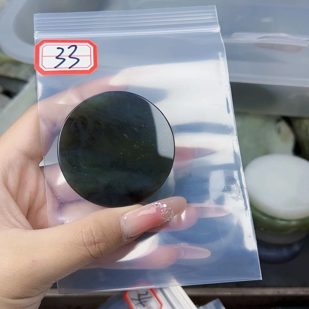 和田玉珠宝半成品未镶嵌