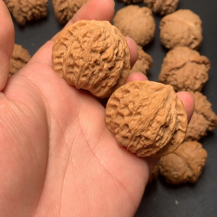 把件文玩核桃40公子帽334