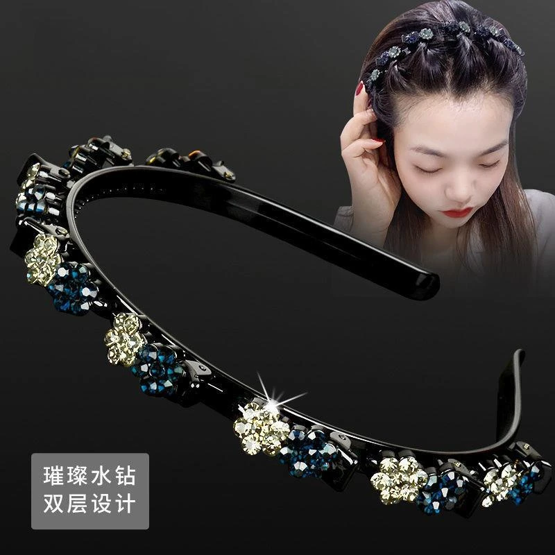 编发发箍夹子发箍发夹浏海发夹发饰2025新款高端头饰碎发神器女款