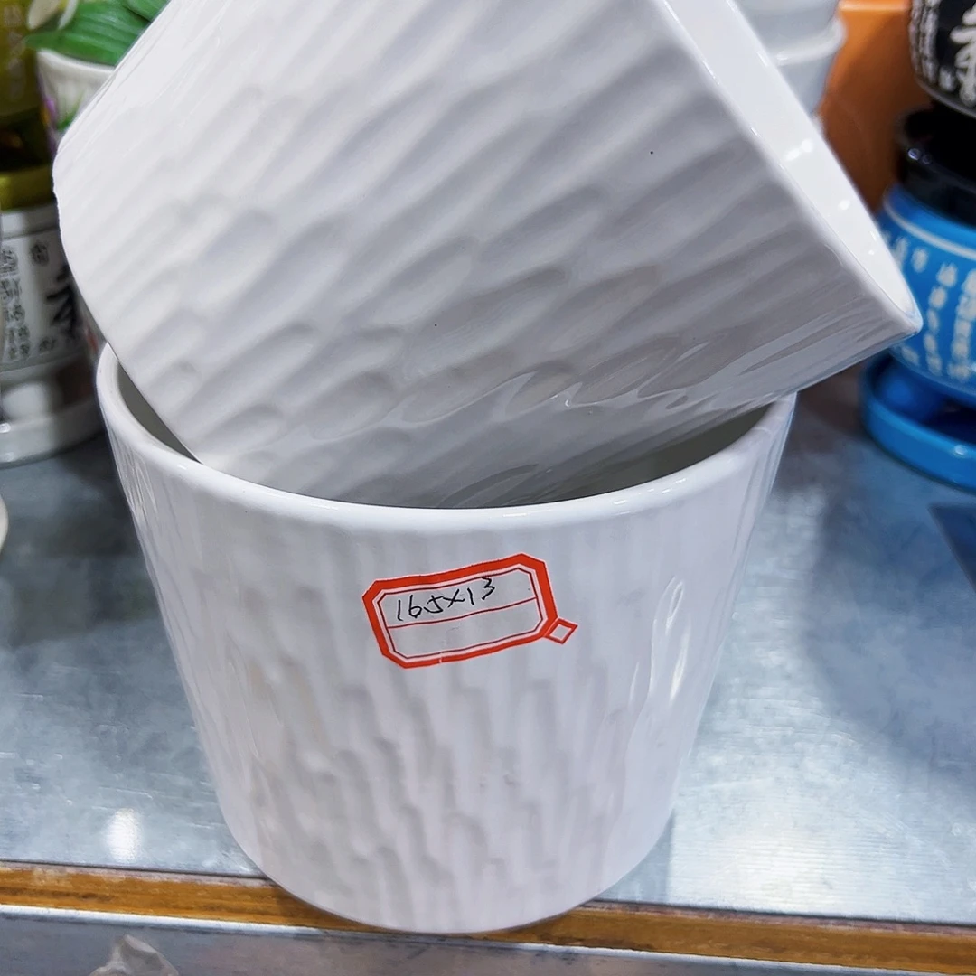 外贸尾单陶瓷花盆凑单10米包邮