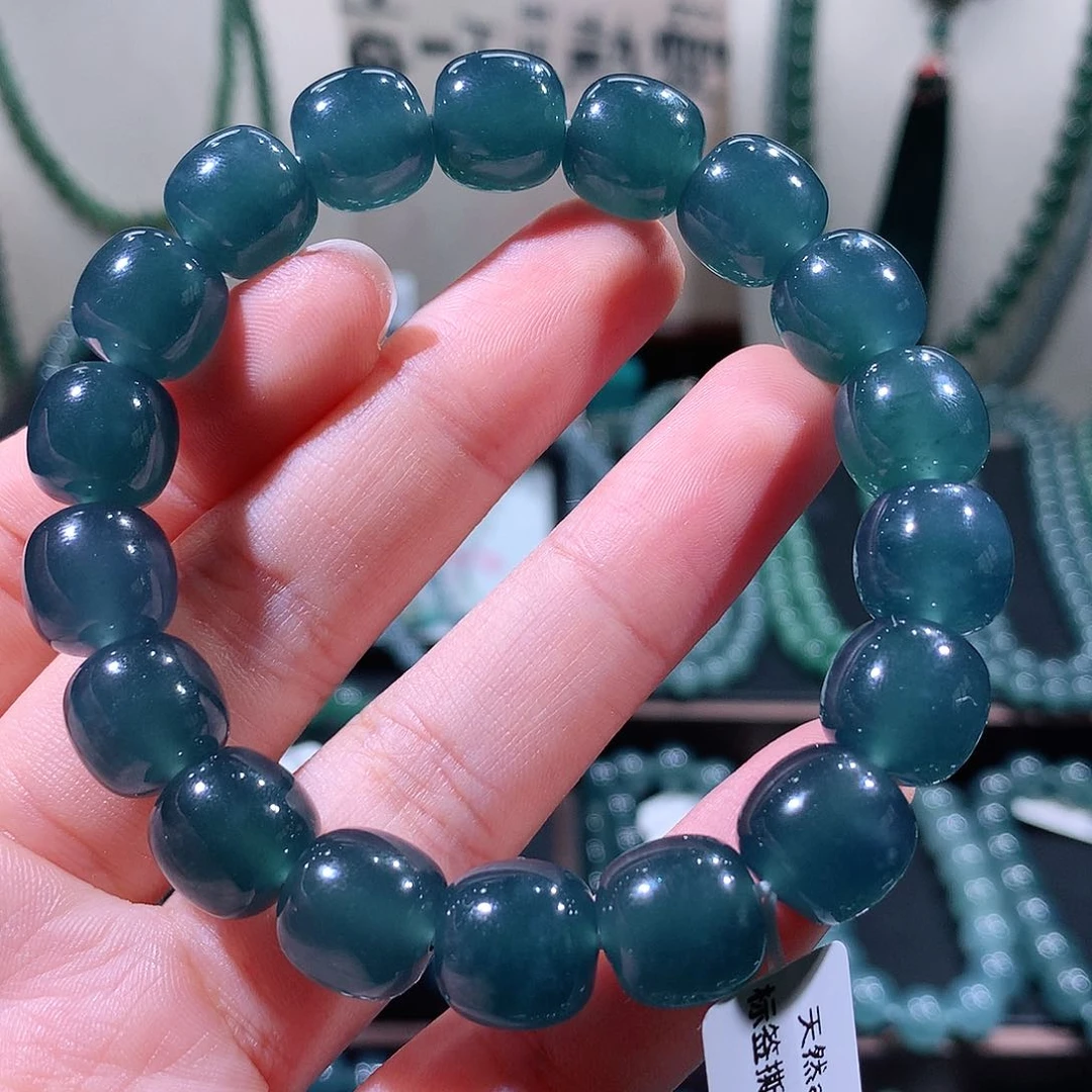 未镶嵌手链翡翠天然a货翡翠手串
