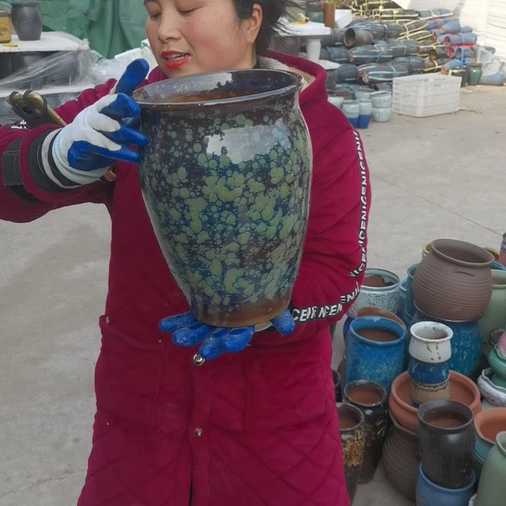 红陶口20高29瑕疵