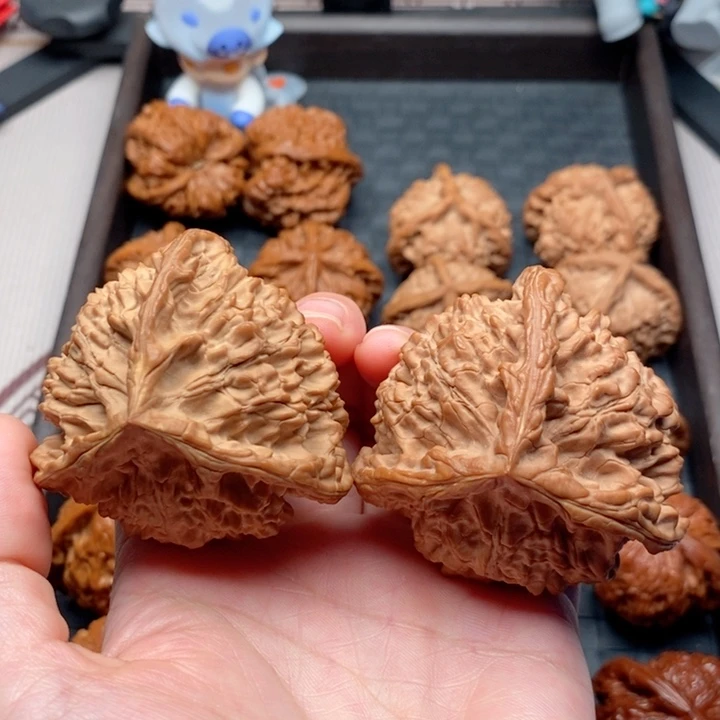 文玩核桃把件官帽奔全品