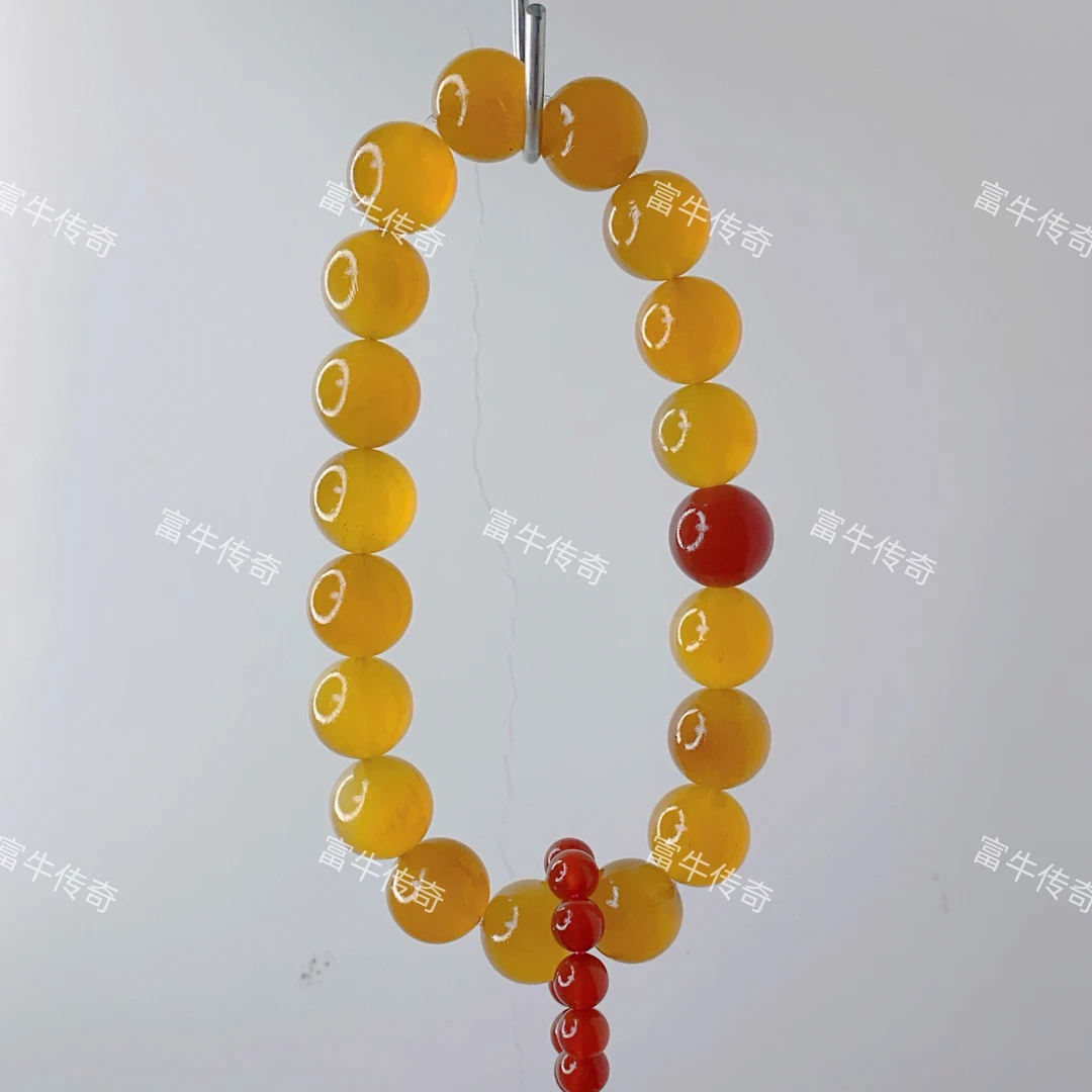 非金属珐琅手链 黑驴子手串手持高蜜色半山水高端时尚百搭-2