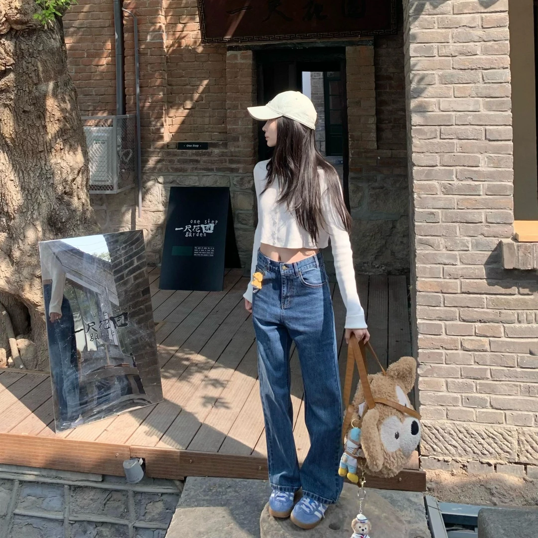 白色短款长袖针织衫上衣女秋季薄款小个子修身外搭空调小开衫外套