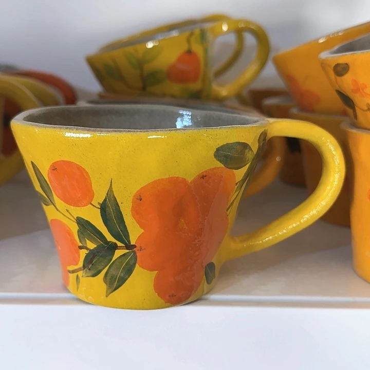 景德镇陶瓷手工手绘马克杯