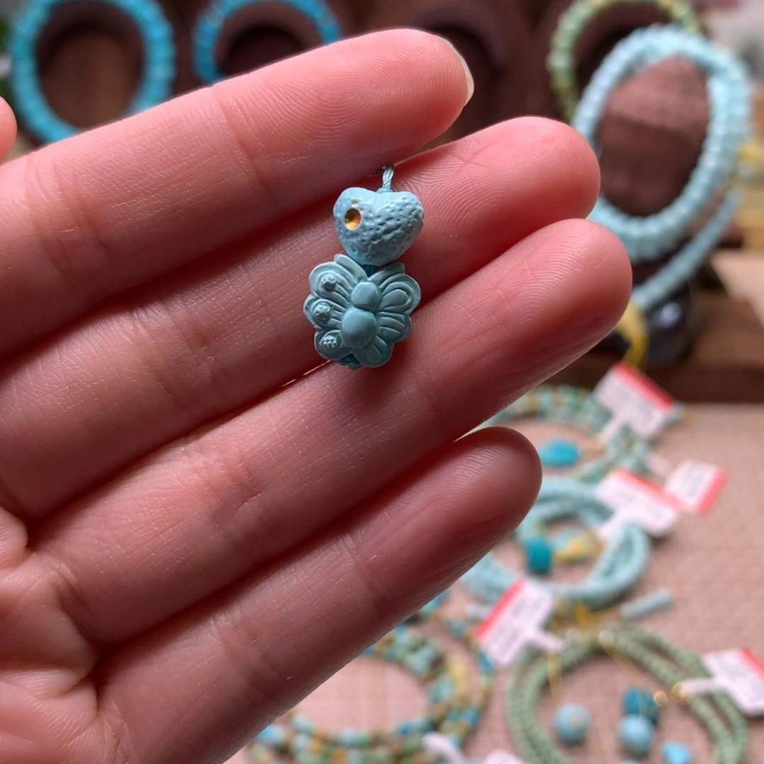 绿松石未镶嵌配饰