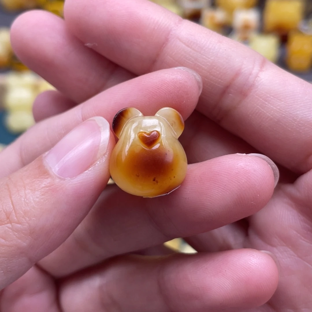 裸石琥珀未镶嵌蜜蜡