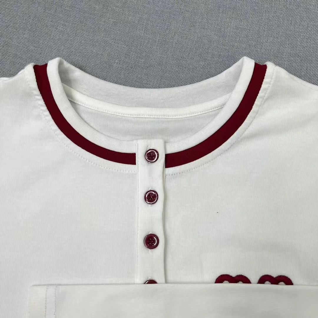 【大瑶家】2025春夏新款百搭时尚T恤简约显瘦长袖上衣YMW499