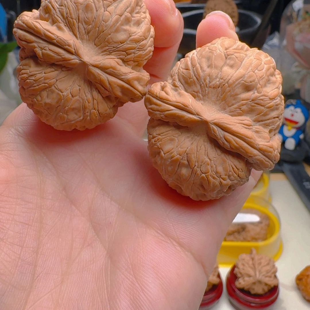 核桃把件43尺寸元宝