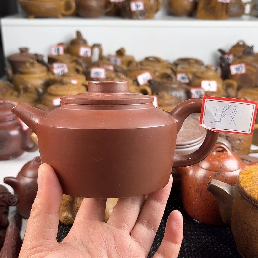 紫泥茶壶宜兴紫砂