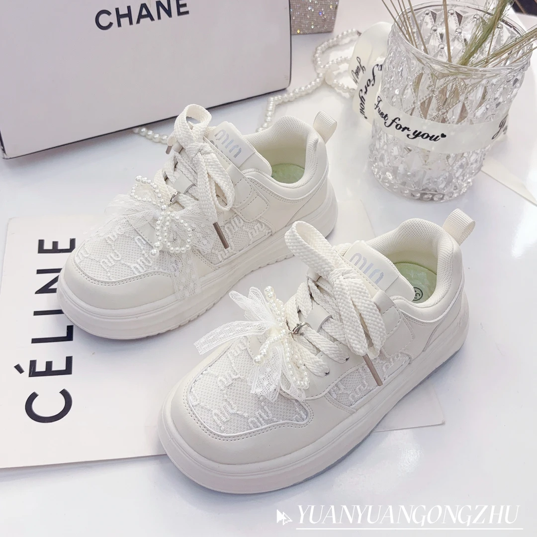 2025秋季新品女童百搭蝴蝶结运动鞋65184W014