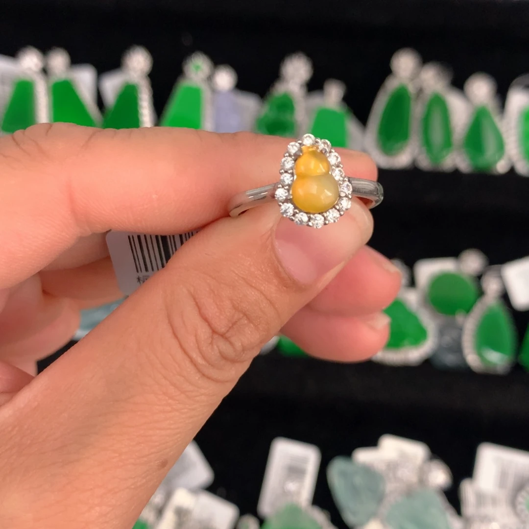 【闪购商品】颈饰银S925镶嵌翡翠天然翡翠