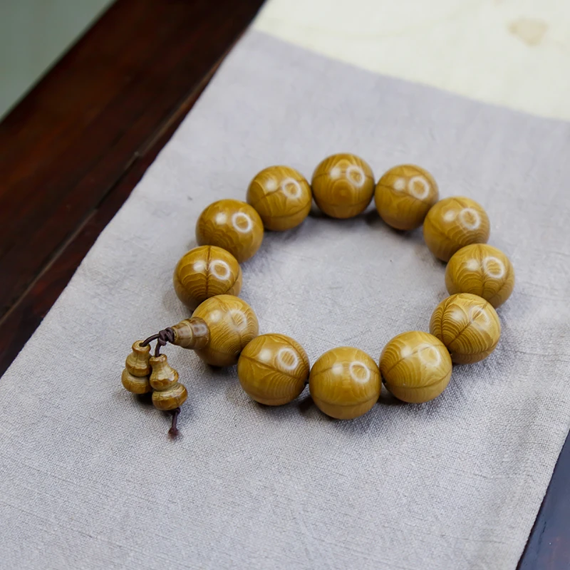 非金属木质吊坠 QQ六道禅韵手串