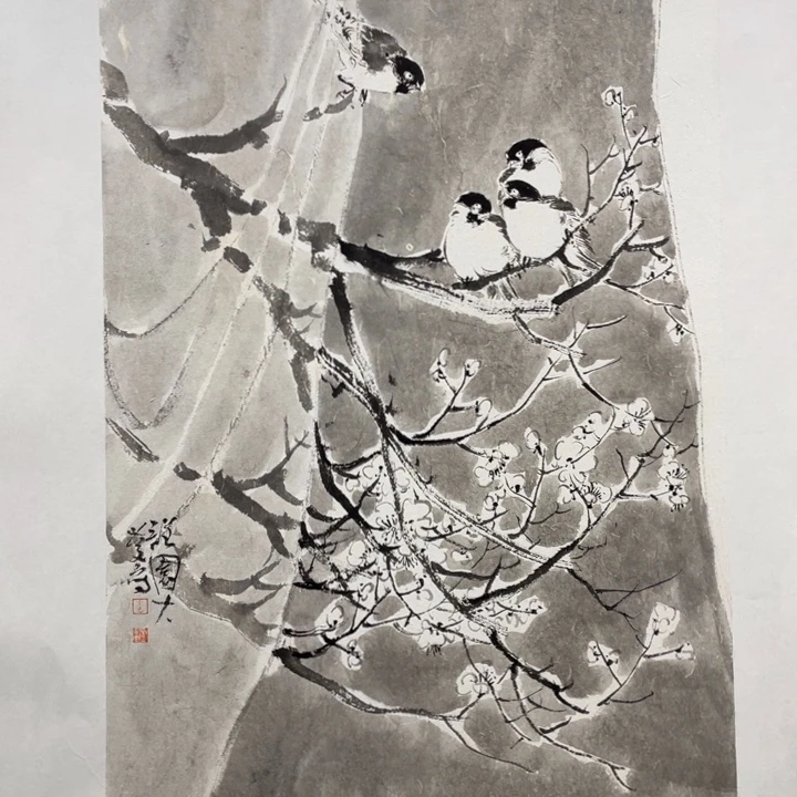 国画原创我设计一个人