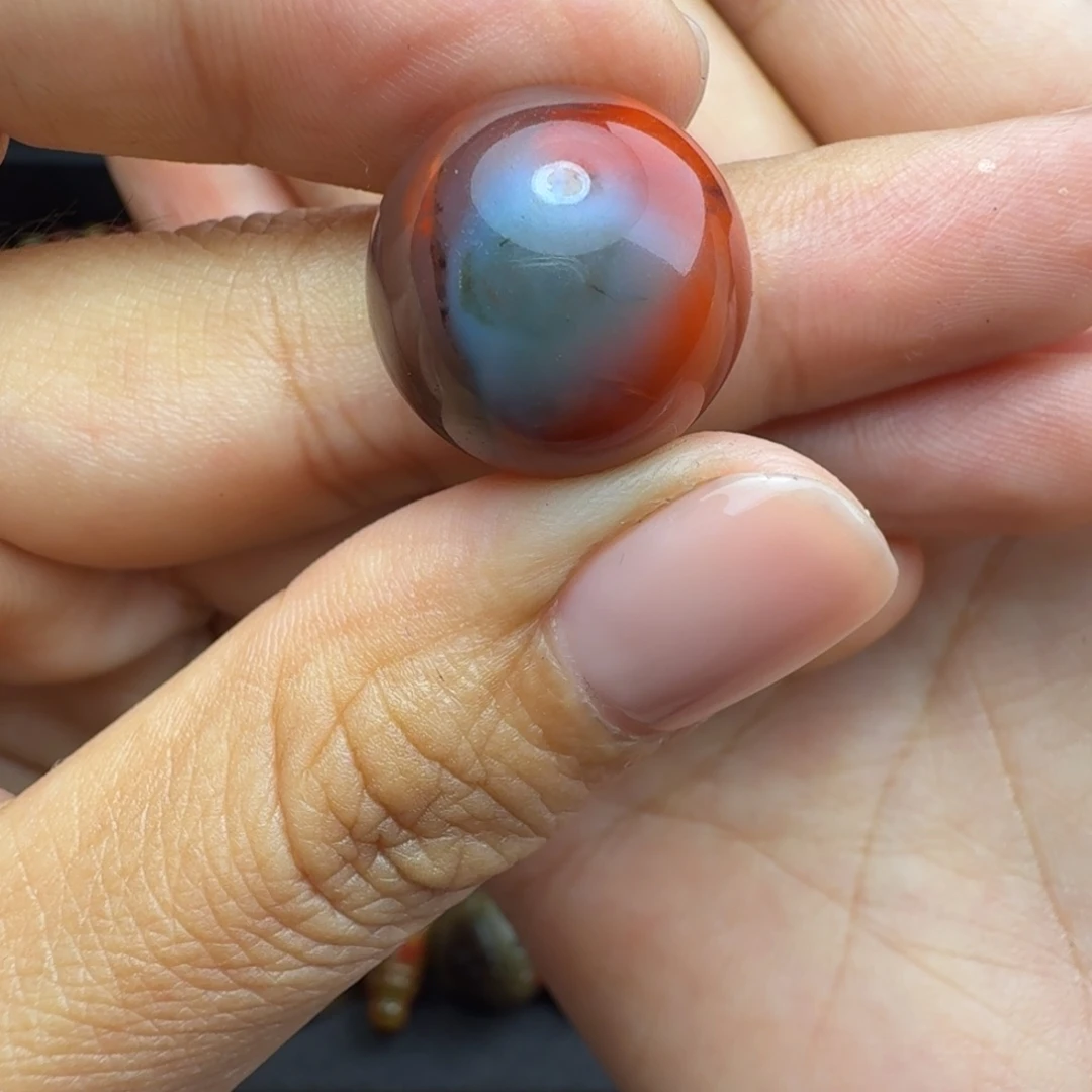 中***装南红玛瑙未镶嵌颈饰