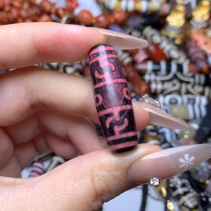 玛瑙/玉髓未镶嵌发一条