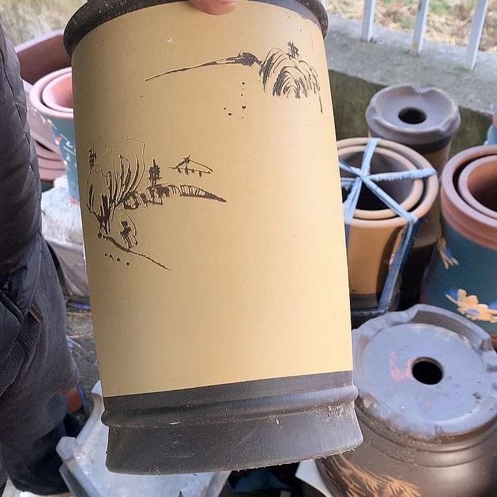 紫砂花盆紫砂茶具