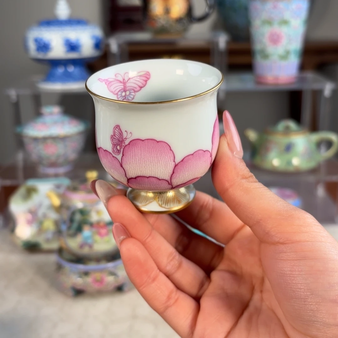 纯手工手绘 高端茶器