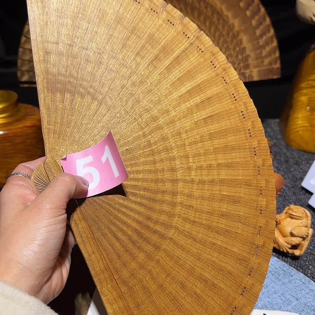 金丝楠?****8金丝楠木扇子