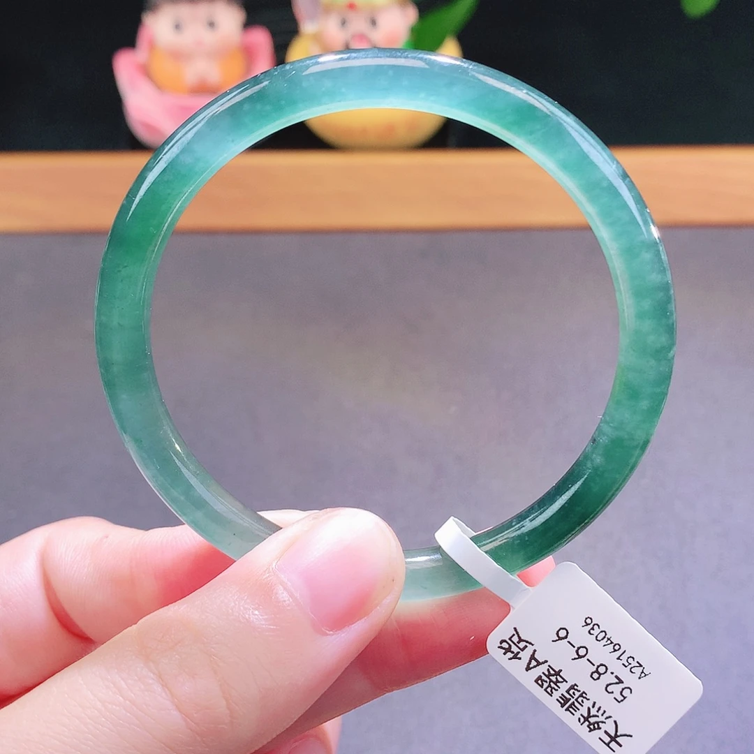 翡翠未镶嵌手镯天然翡翠