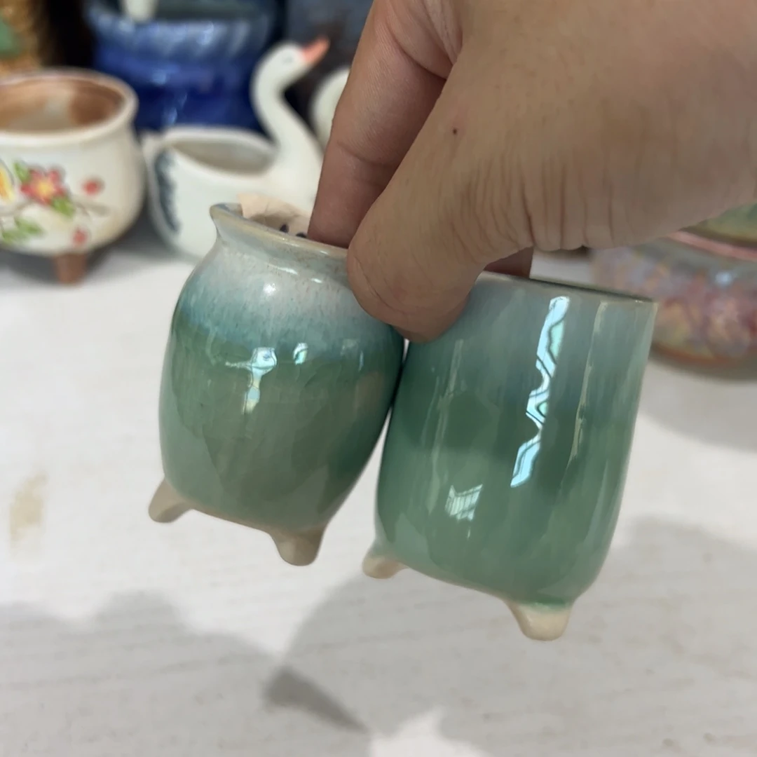 陶瓷多肉小花盆@@1946