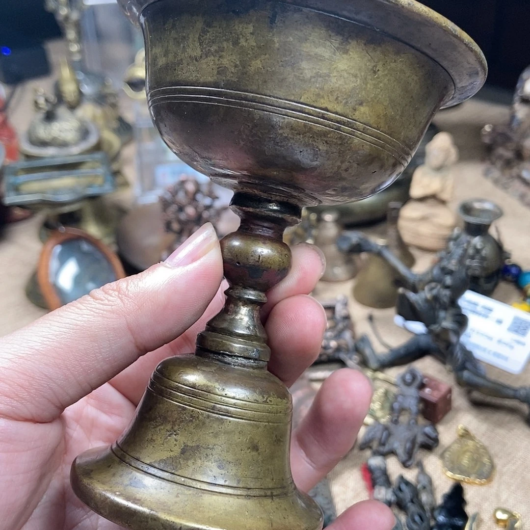 油灯 特别周正 尺寸大 好看 殊胜