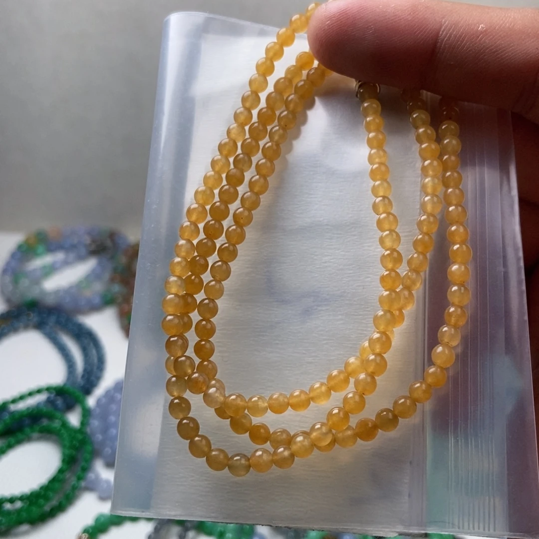 定制翡翠未镶嵌天然缅甸a货卡4