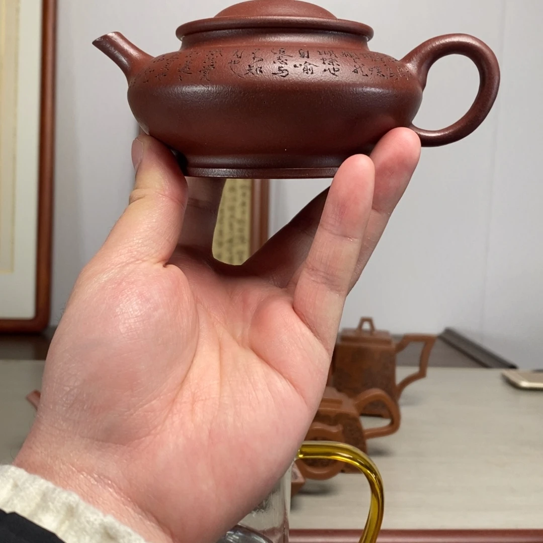 紫砂茶壶原矿泥料传统工艺制作